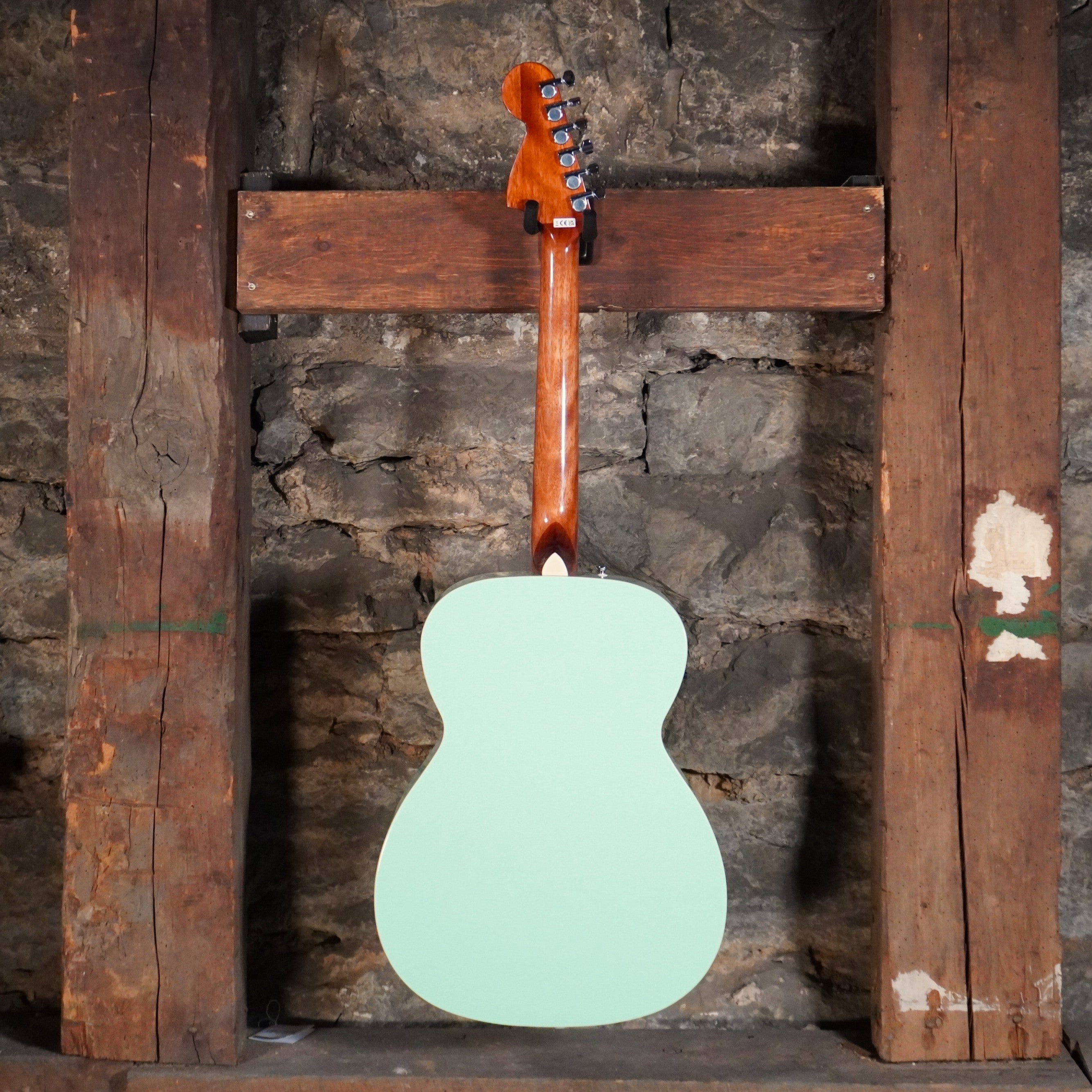 Fender California Standard Monterey E Acoustic Electric Guitar Surf Green