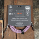 Fender Contour™ Series 10ft Burgundy Mist Instrument Cable