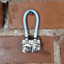 JAMS Pedal Patch Cable Lava Cable Rean 1/4" Carolina Blue 6in