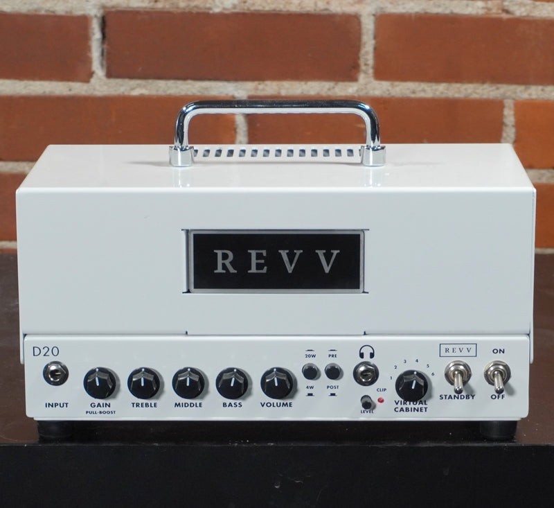 Revv D20 All Tube 20 watt Guitar Amp Head Used
