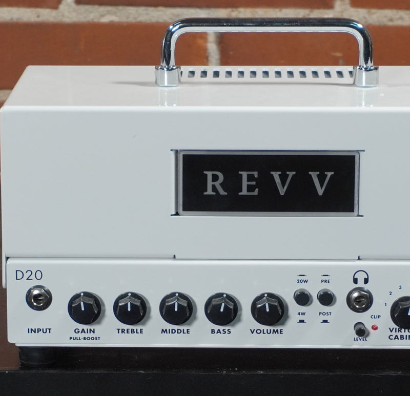Revv D20 All Tube 20 watt Guitar Amp Head Used