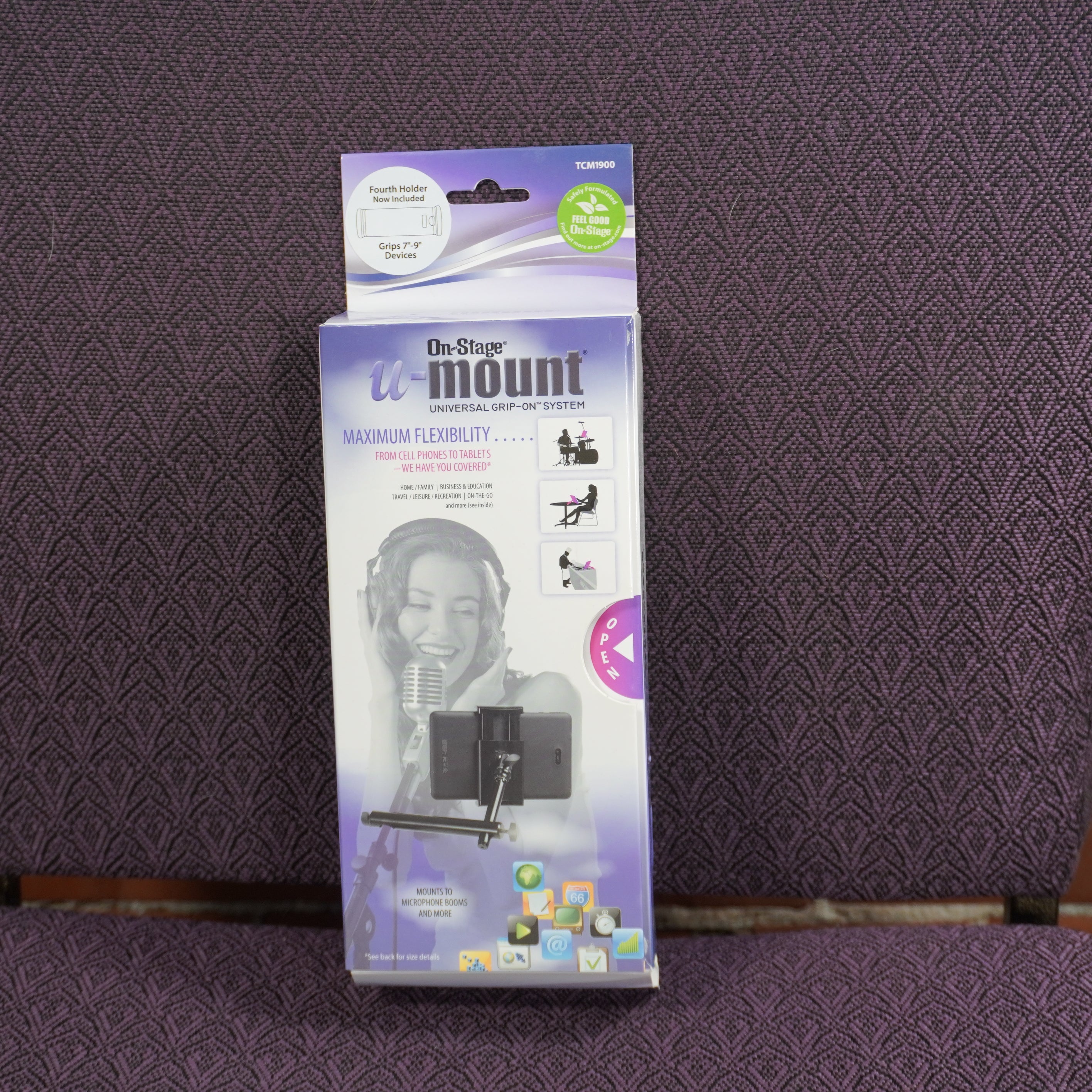On-Stage Stands TCM1900 X-Large Size Clamp Only For iPad Pro Size