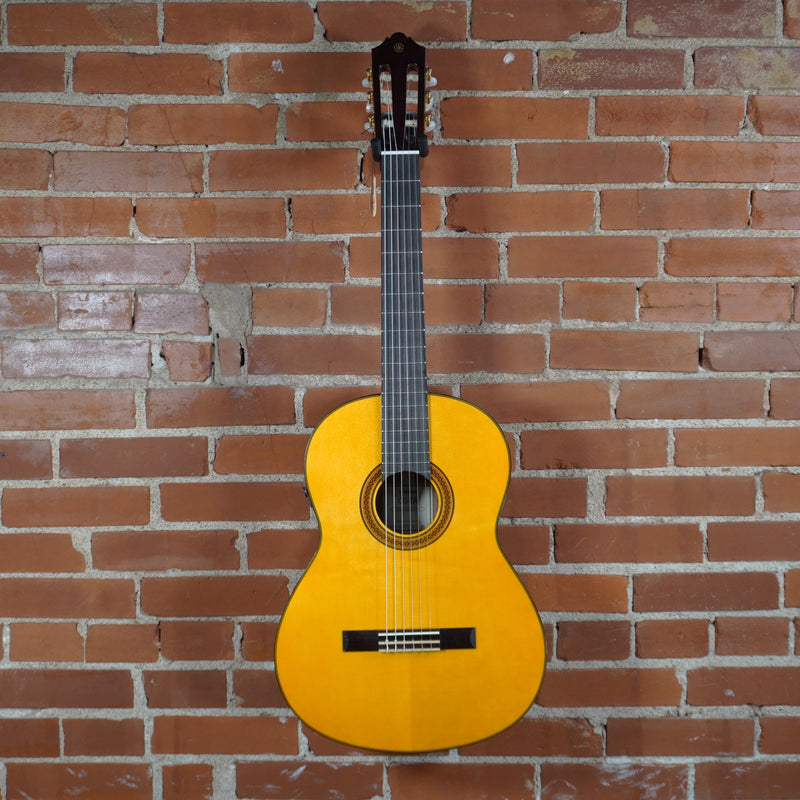 Yamaha TransAcoustic CG-TA Nylon String Acoustic Electric Guitar Natural