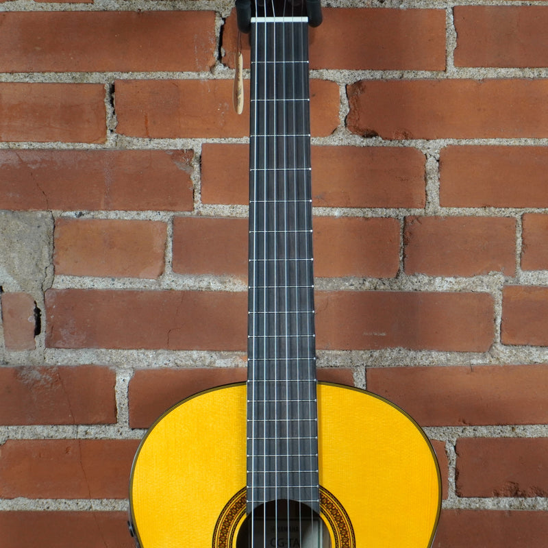 Yamaha TransAcoustic CG-TA Nylon String Acoustic Electric Guitar Natural