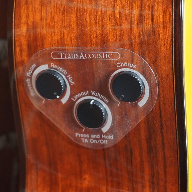 Yamaha TransAcoustic CG-TA Nylon String Acoustic Electric Guitar Natural