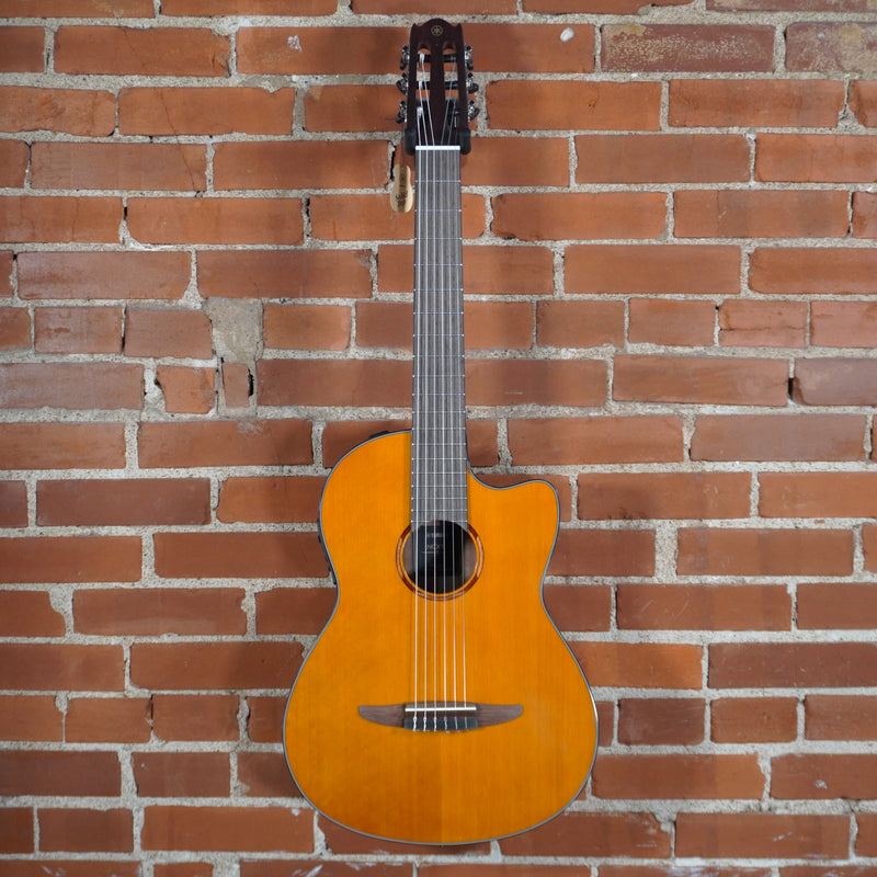 Yamaha NCX1C Nylon String Acoustic Electric Guitar Cedar Top Natural