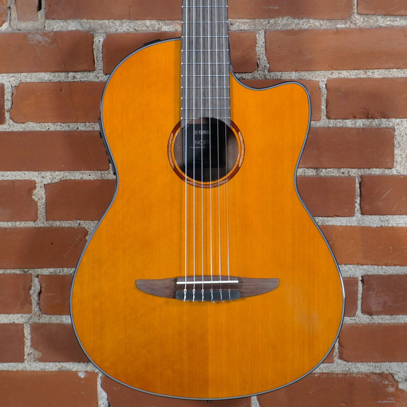 Yamaha NCX1C Nylon String Acoustic Electric Guitar Cedar Top Natural