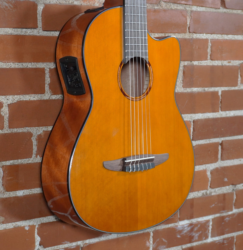 Yamaha NCX1C Nylon String Acoustic Electric Guitar Cedar Top Natural