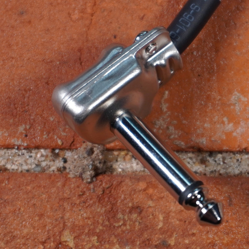 JAMS Pedal Patch Cable Lava Cable Rean 1/4" Carolina Blue 6in