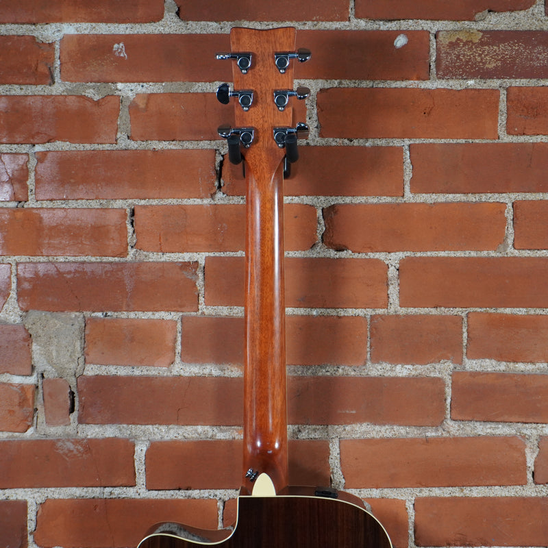 Yamaha FSX830C Concert Body Acoustic Electric Guitar Brown Sunburst Used