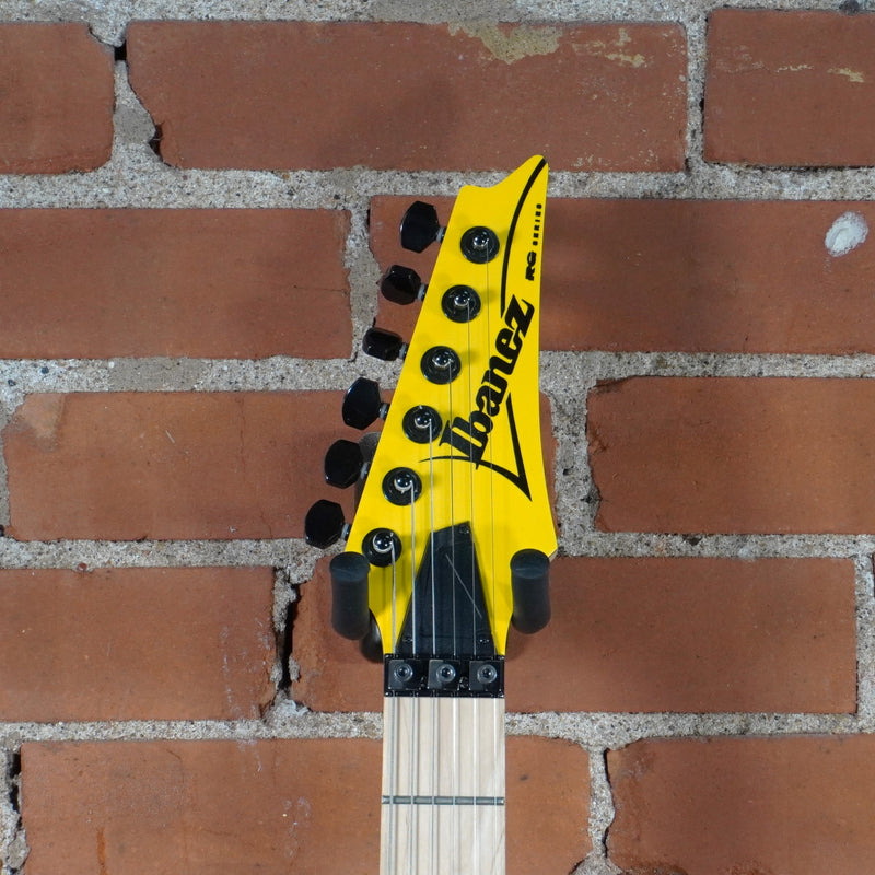 Ibanez RG450MB Solid Body Electric Guitar Yellow w/Extras JAMS Certified Used