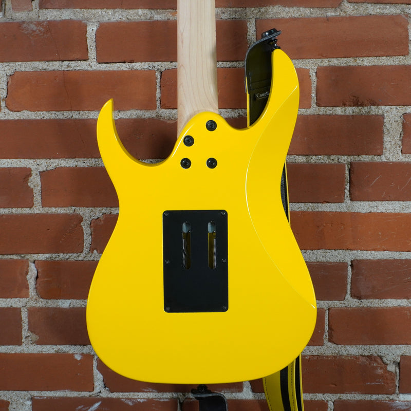 Ibanez RG450MB Solid Body Electric Guitar Yellow w/Extras JAMS Certified Used