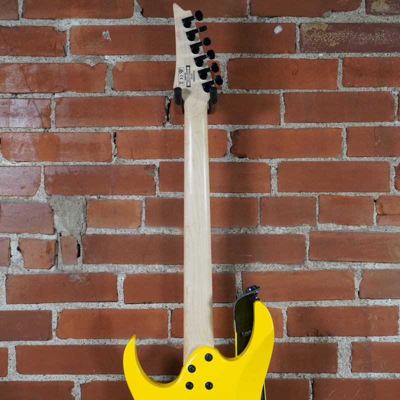Ibanez RG450MB Solid Body Electric Guitar Yellow w/Extras JAMS Certified Used
