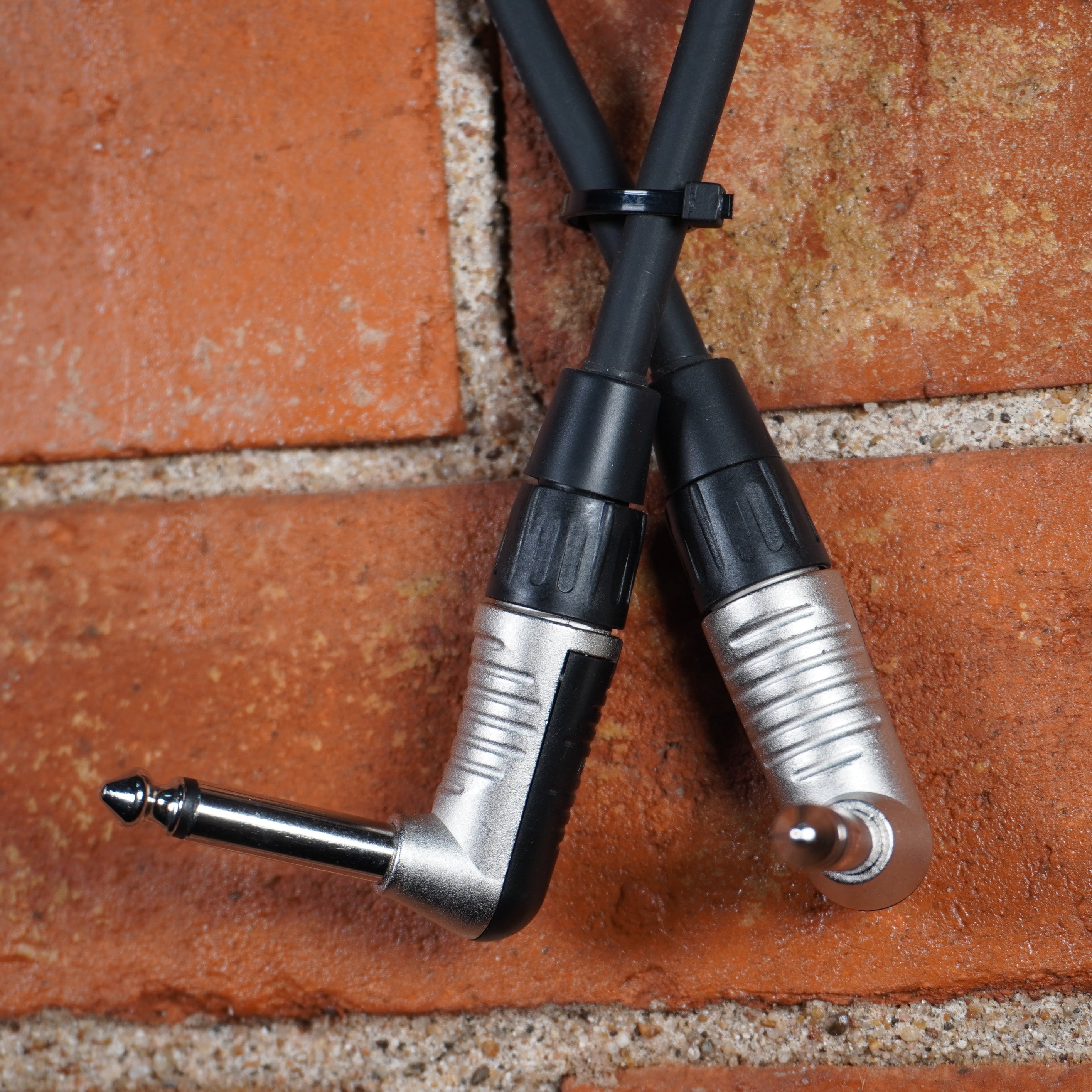 JAMS Standard 1/4" Pedal Cable 12" Rean