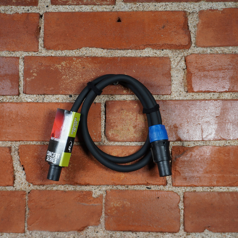 Rapco Concert Series Locking Speaker Cable 3ft