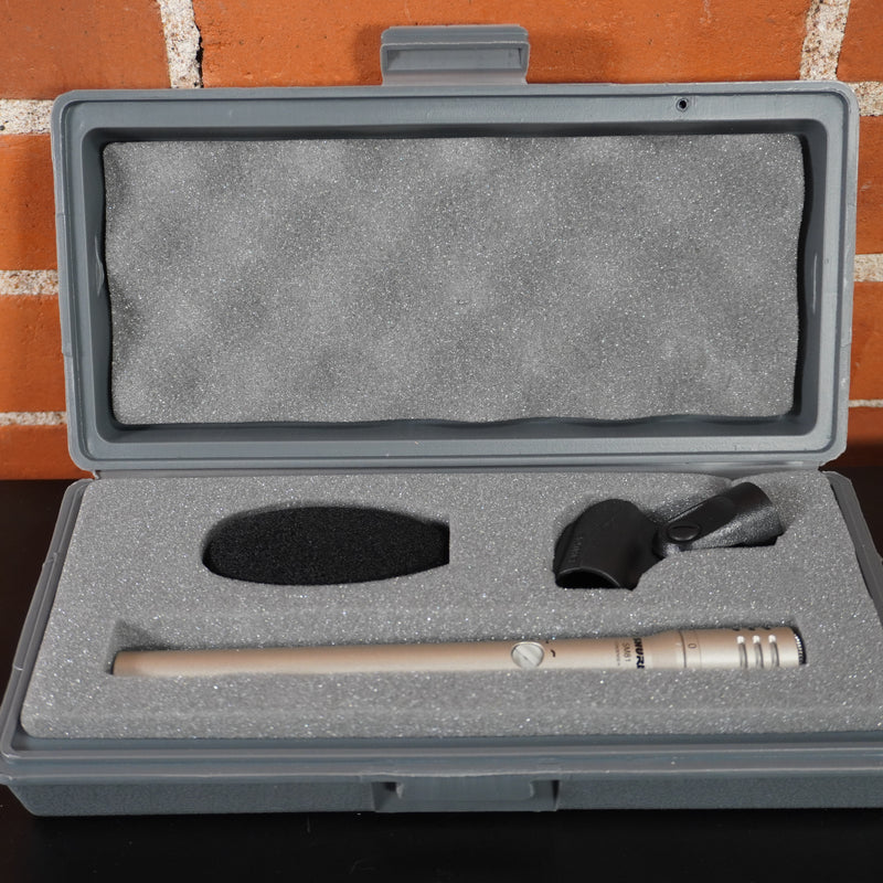 Shure SM-81 Condenser Instrument Microphone w/Case Used