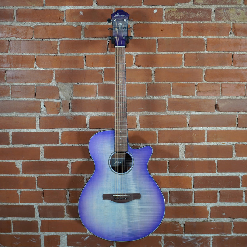 Ibanez AEG Series Acoustic Electric Guitar Purple Iris JAMS Certified