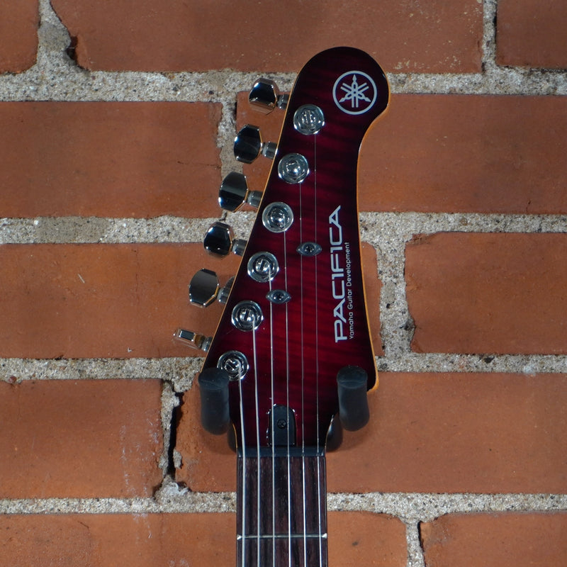 Yamaha Pacifica PAC611 P90 Dark Red Burst JAMS Certified