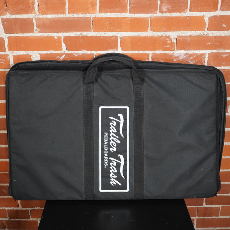 Trailer Trash Pro Series Pedalboard 28"x16" Red with Gig Bag Used