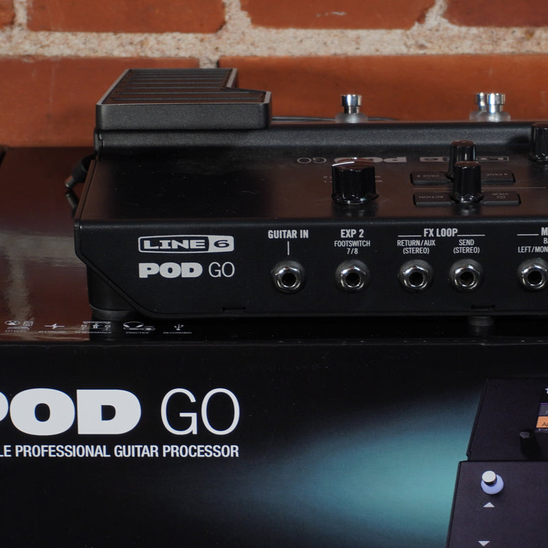 Line 6 Pod Go Multi-Effects Guitar Processor Used