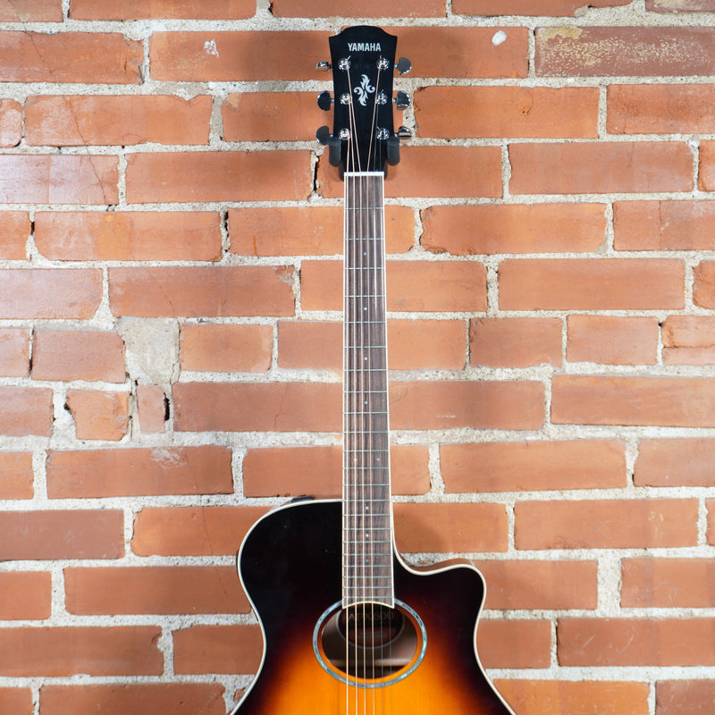 Yamaha APX600 Thin Body Acoustic Electric Old Violin Sunburst Used