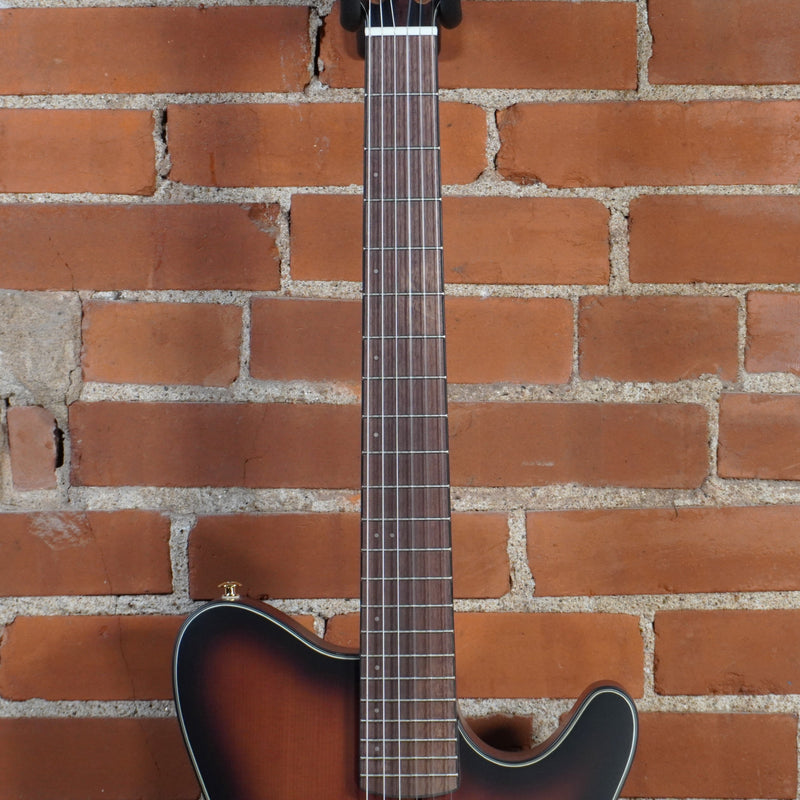 Ibanez FRH10NBSF Thinline Nylon Acoustic Electric Guitar Brown Sunburst