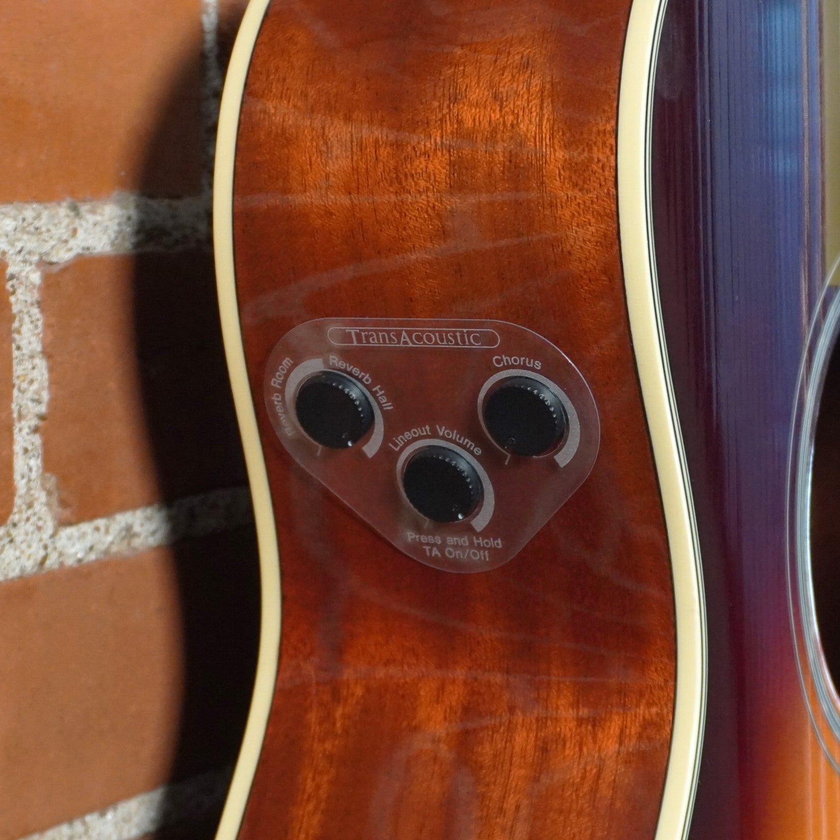 Yamaha FS-TA Transit Concert Acoustic Electric Brown Sunburst Used