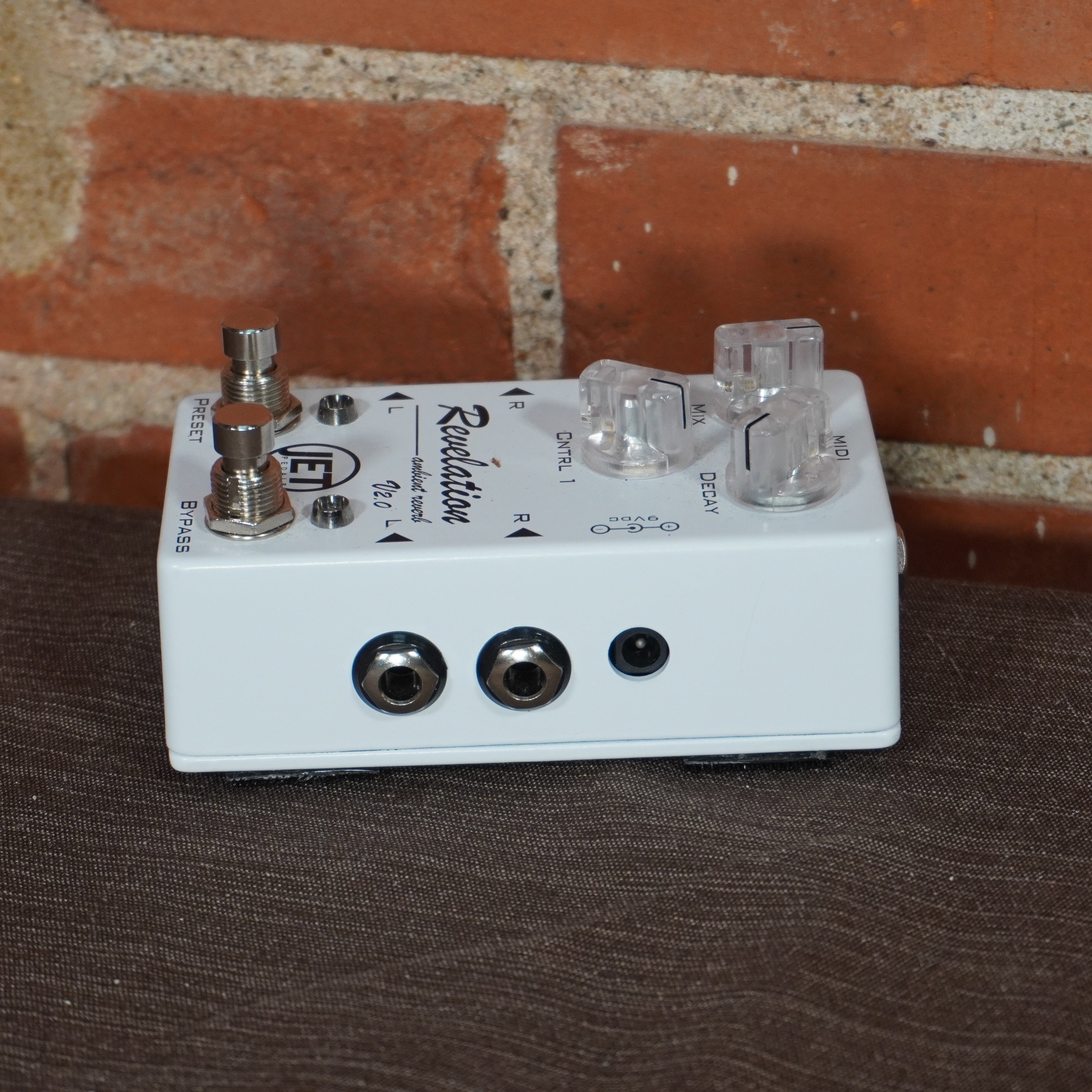 Jet Revelation Reverb Guitar Pedal Used