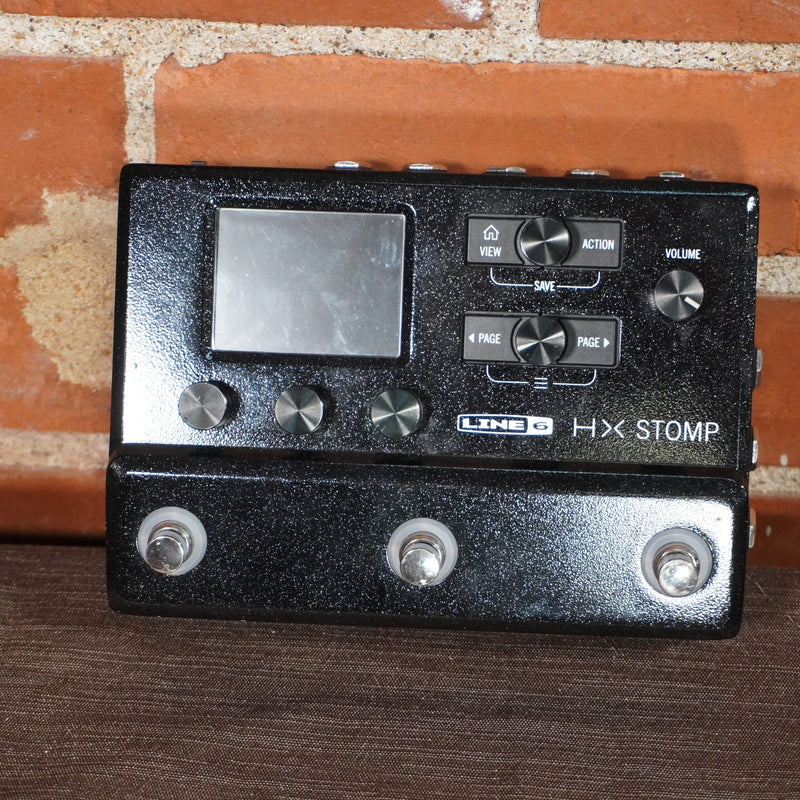 Line 6 HX Stomp Multi-Effects Processor Used