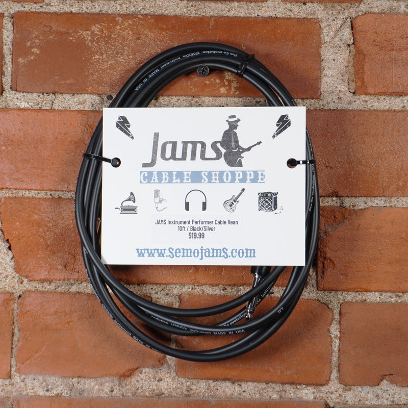 JAMS Instrument Performer Cable Rean Connectors