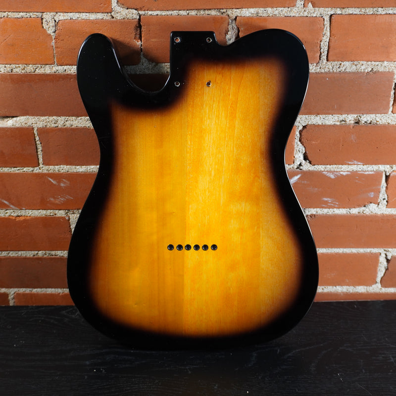 Used Squire Bullet Telecaster Body Only Brown Sunburst