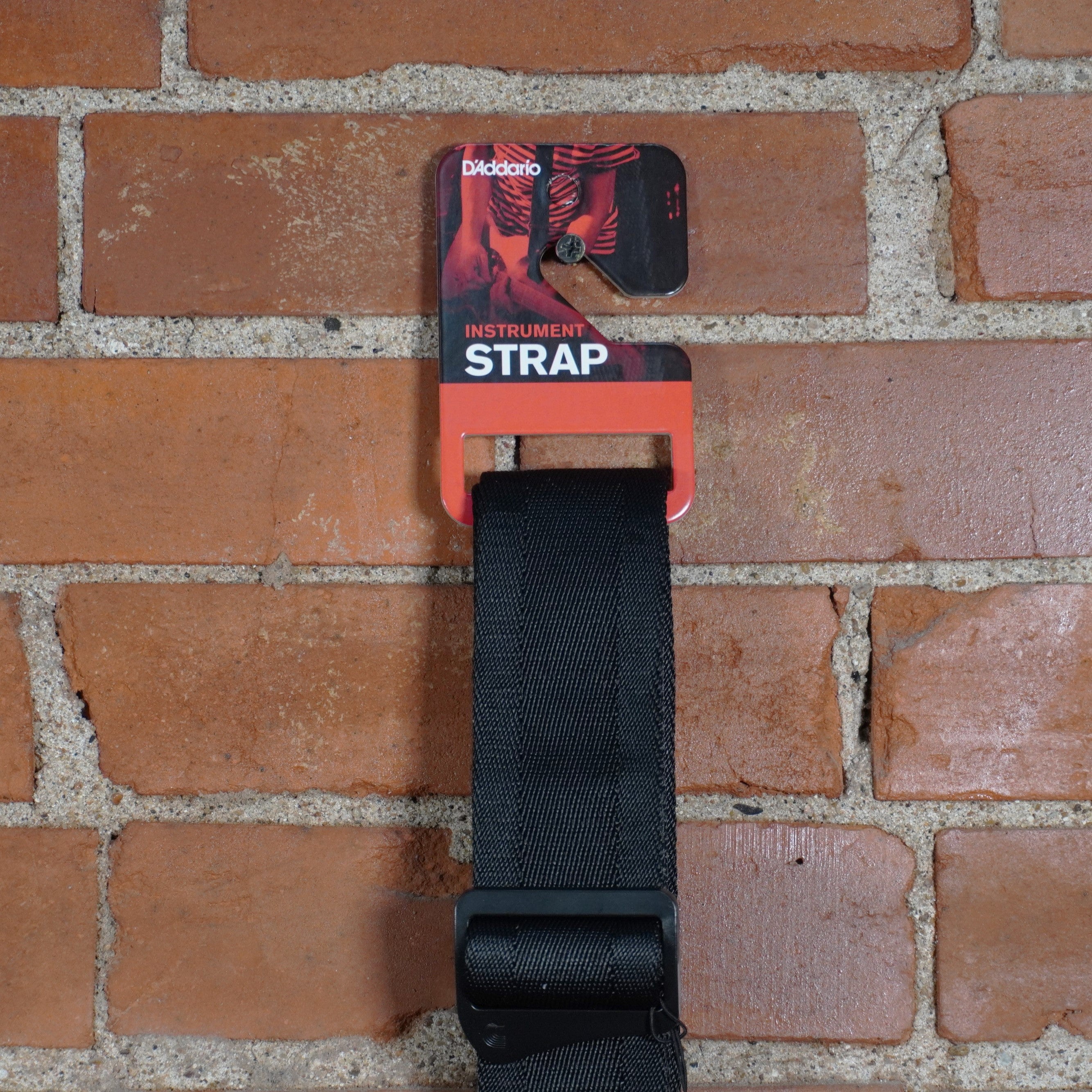 D'addario Auto Lock Guitar Strap Black