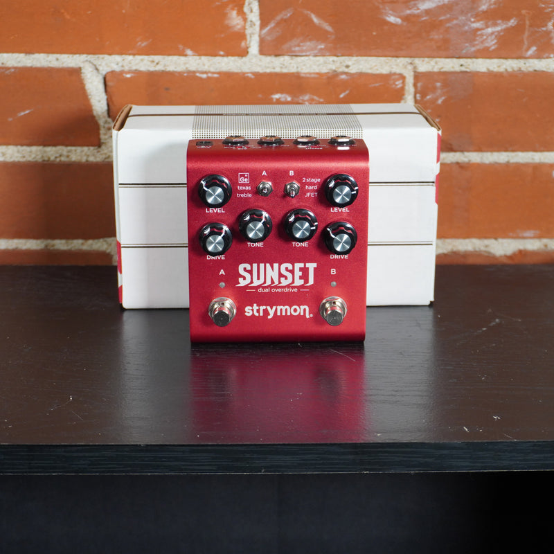 Used Strymon Sunset Dual Overdrive Effects Pedal