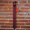 D'addario Auto Lock Guitar Strap Blood Red