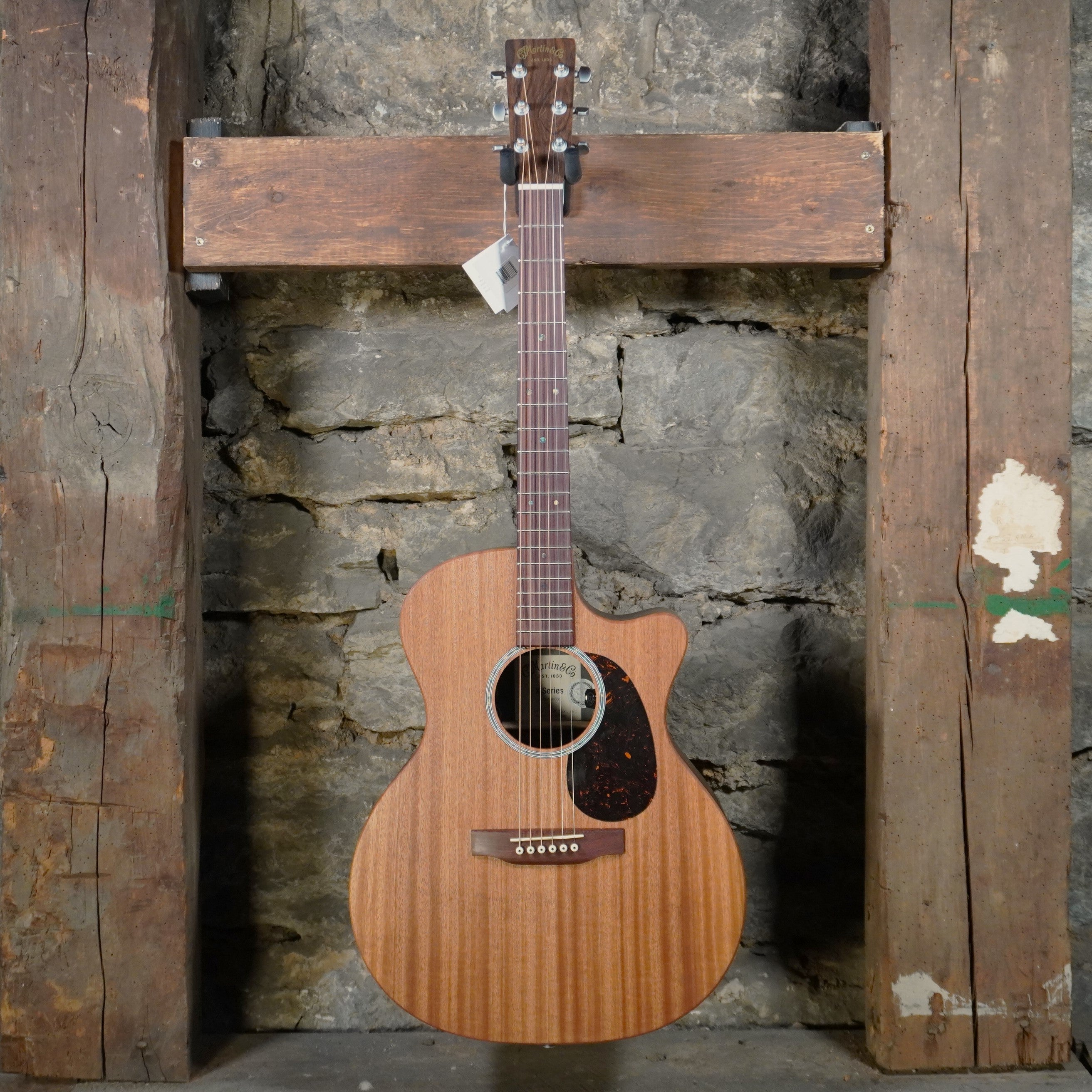 Martin X Series GPC-X2EZIR Acoustic Electric Natural w/Softshell Case