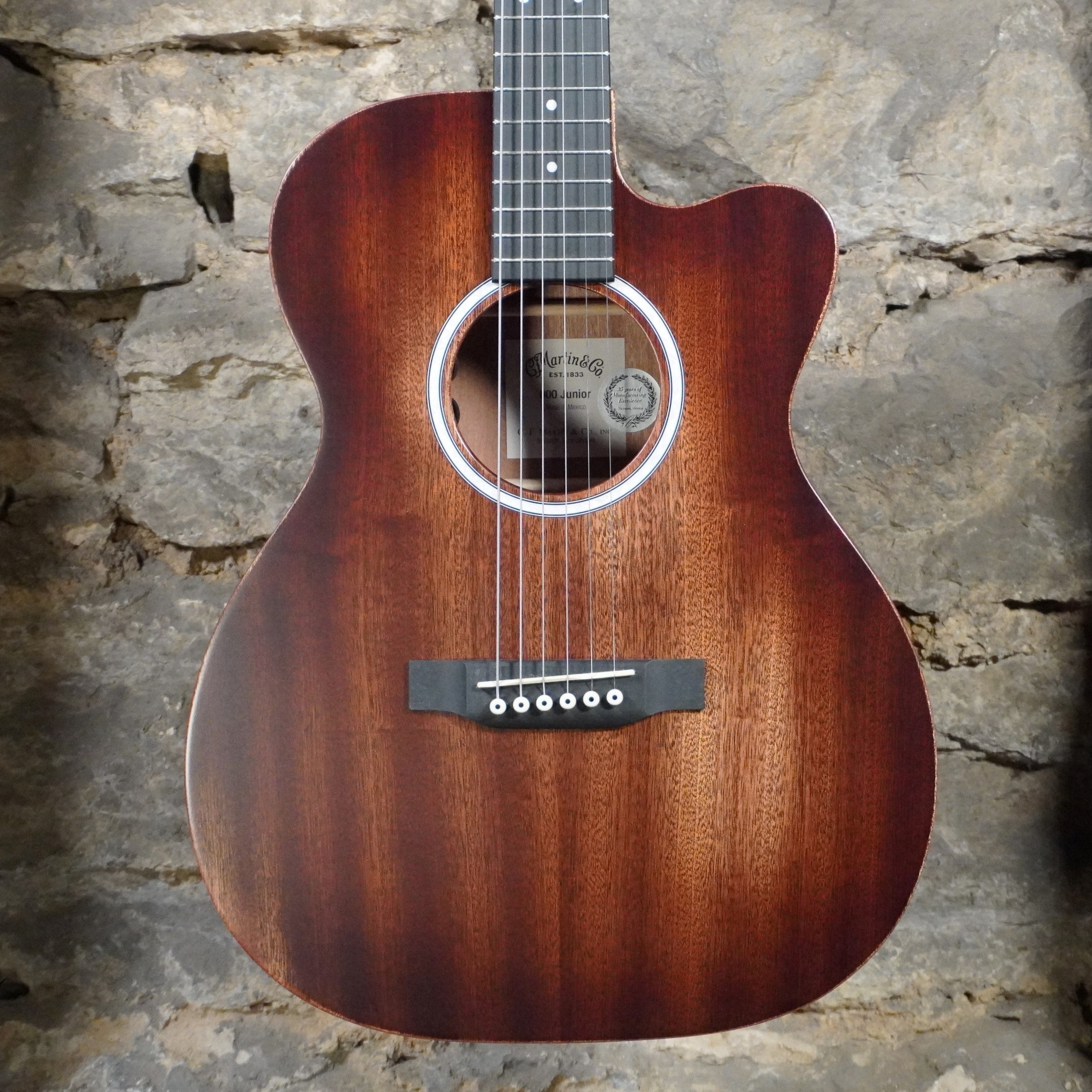 Martin Guitars Junior Series 000CJR-10E StreetMaster Acoustic Electric Satin w/Softshell Case