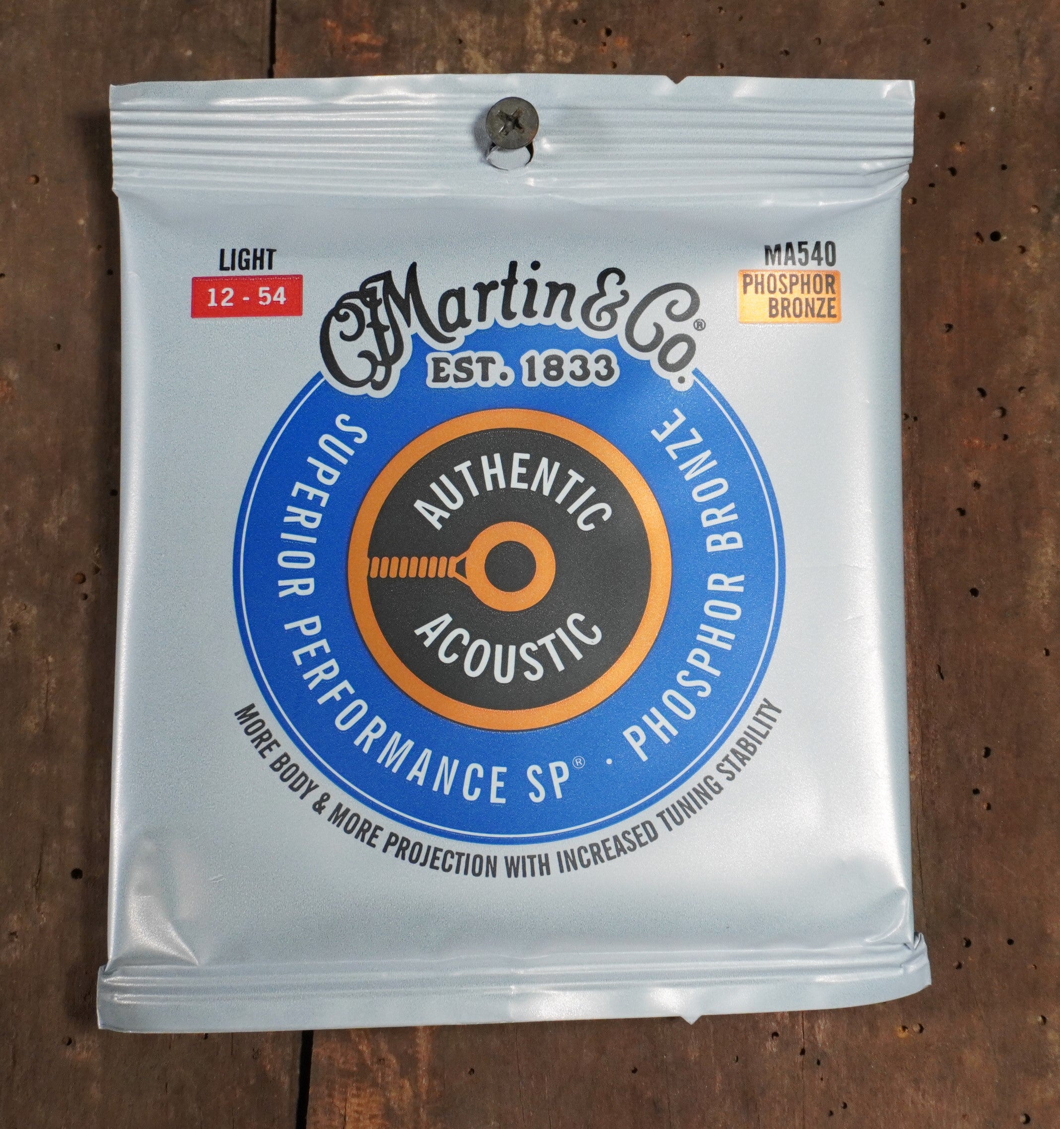 Martin Strings SP Phosphor Bronze Acoustic Strings Light 12-54