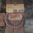 Fender Festival Instrument Cable Rainbow 18.6ft