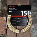 Fender Deluxe Series Tweed Instrument Cable 15ft