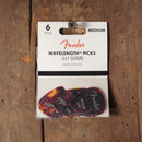 Fender Wavelength Celluloid Pick 351 Shape - 6 Pack