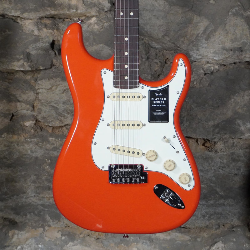 Fender Player II Stratocaster Rosewood Fingerboard Coral Red
