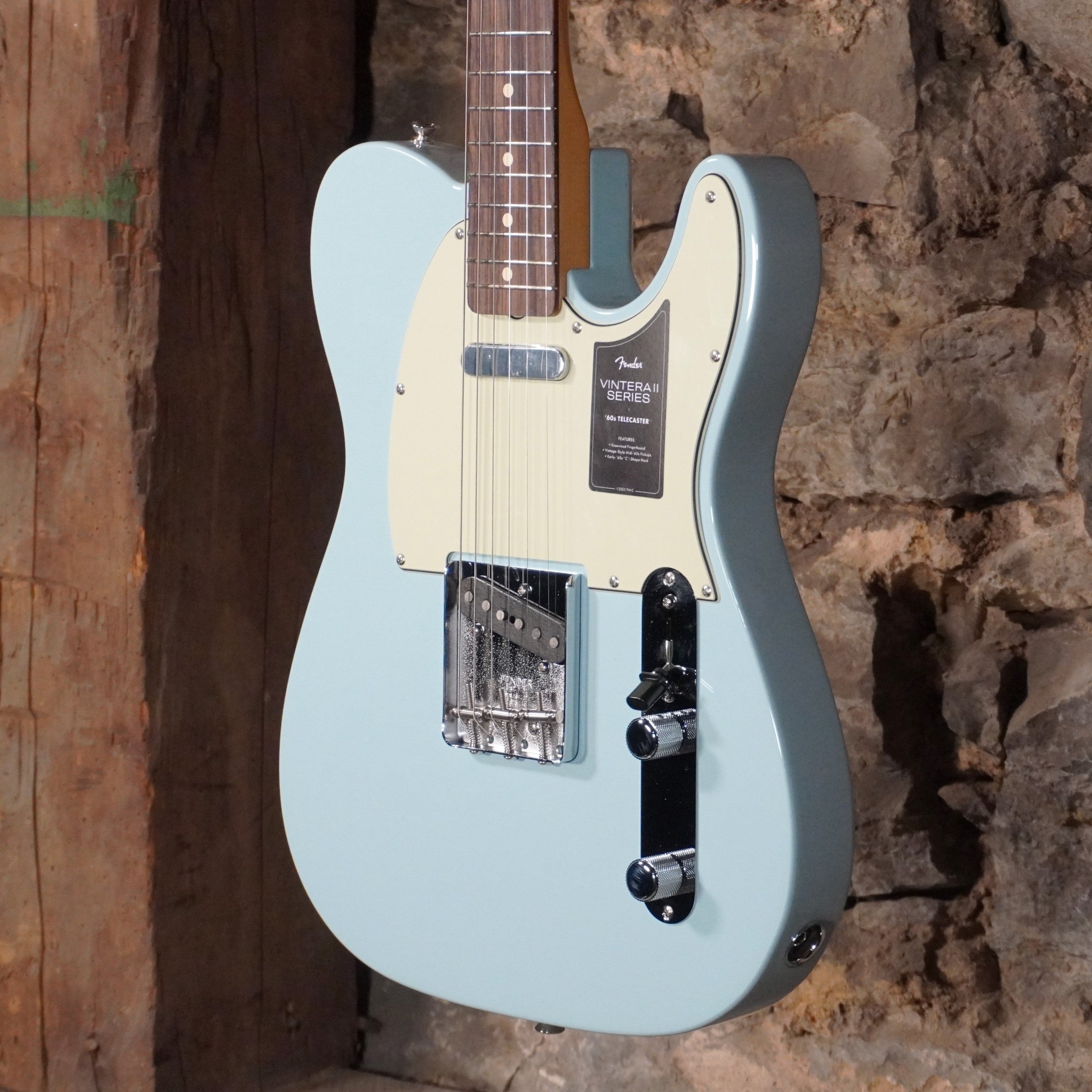 Fender Vintera II 60's Telecaster Rosewood Fretboard Sonic Blue *Discontinued*