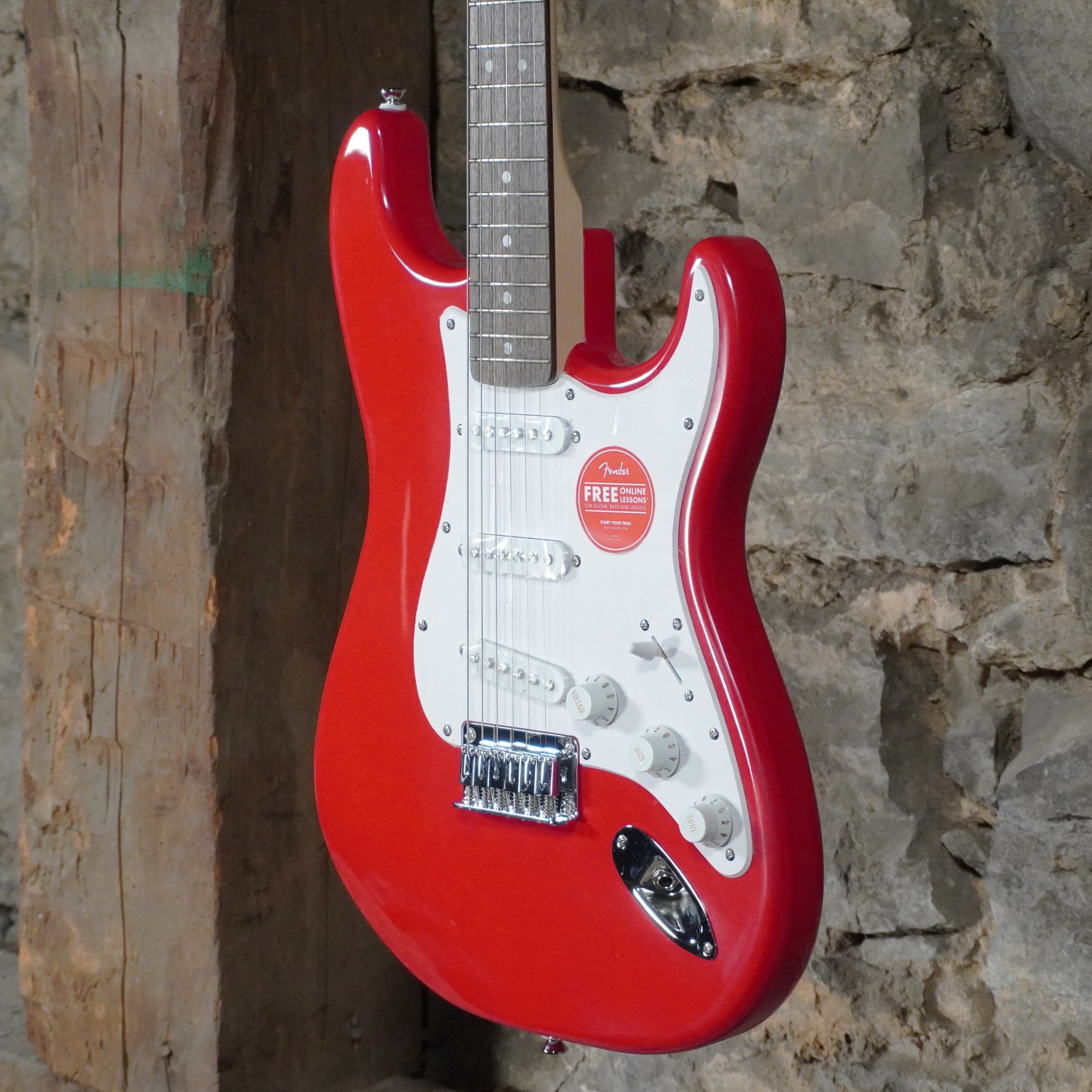 Squier Sonic Stratocaster Hard Tail Torino Red