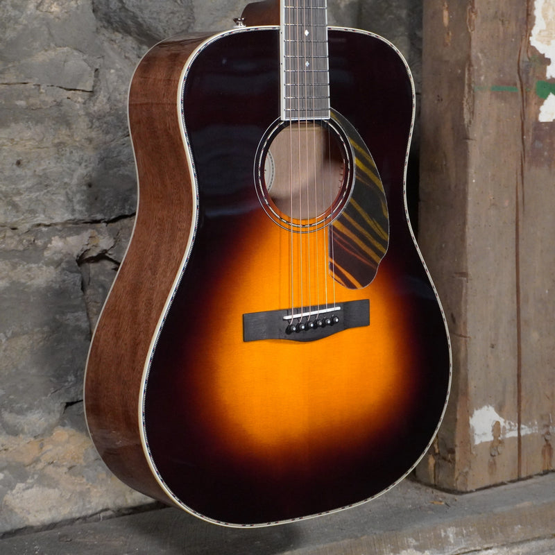 Fender PD-220E Dreadnought Paramount 3-Color Vintage Sunburst Ovangkol Fretboard