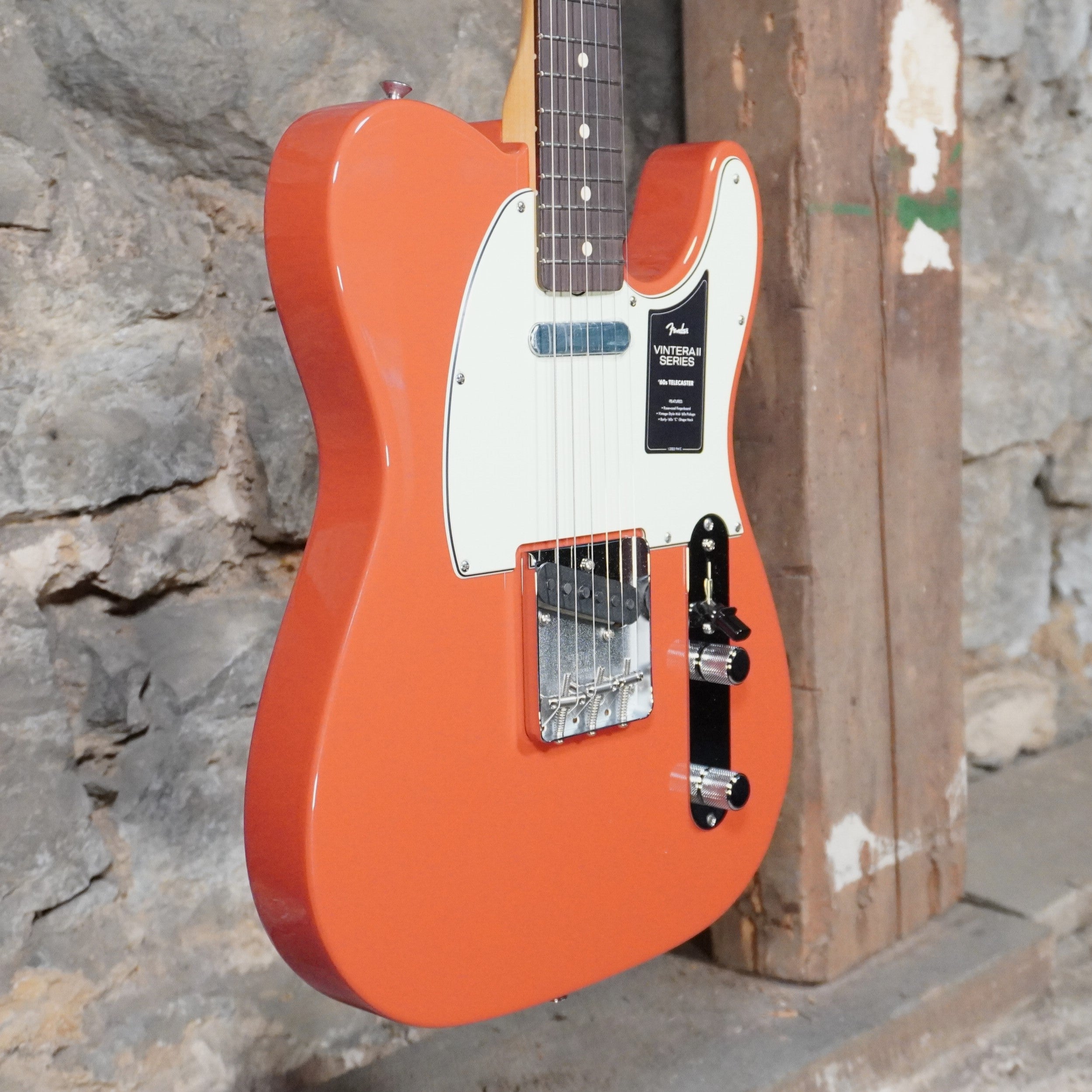 Fender Vintera II 60's Telecaster Rosewood Fretboard Fiesta Red *Discontinued*