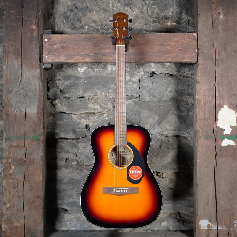 Fender CC-60 Concert Acoustic Guitar 3-Color Sunburst