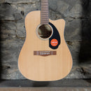 Fender CD-60SCE Acoustic Electric Guitar Natural