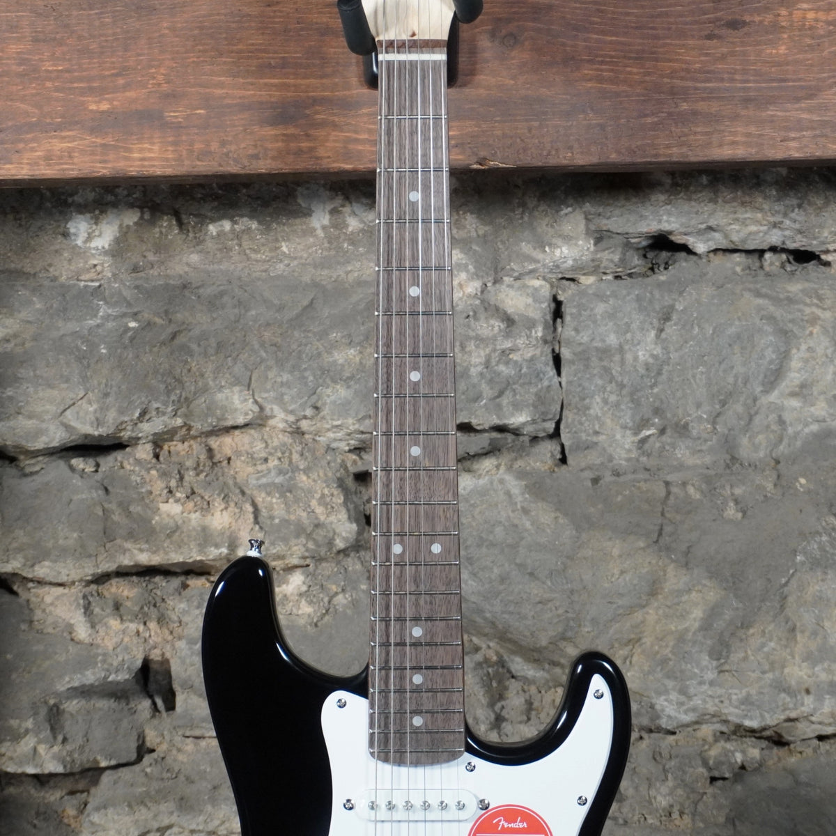 Squier Mini Stratocaster Black Indian Laurel Fretboard