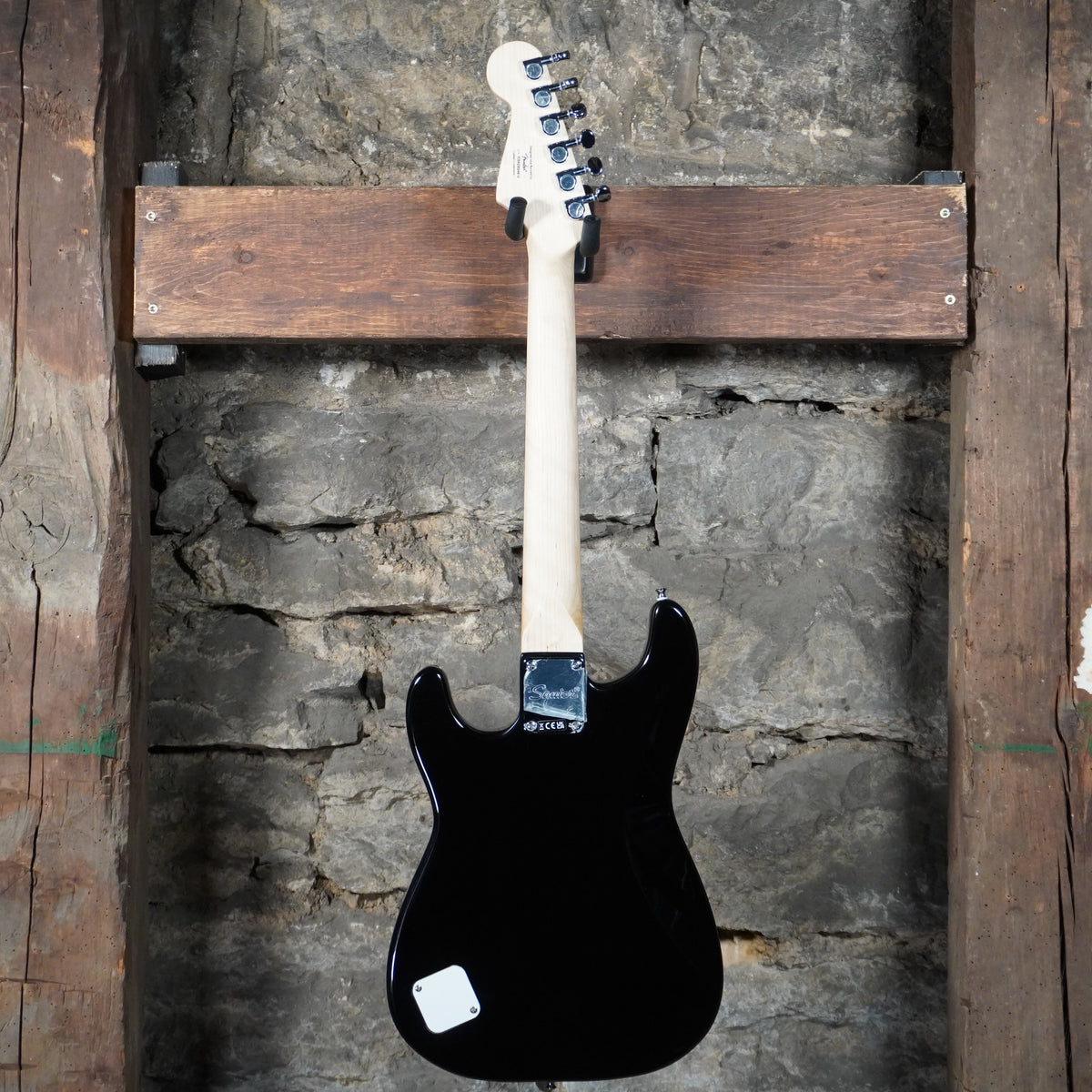 Squier Mini Stratocaster Black Indian Laurel Fretboard