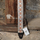 Fender Pasadena Woven Strap Lattice Orange 2"